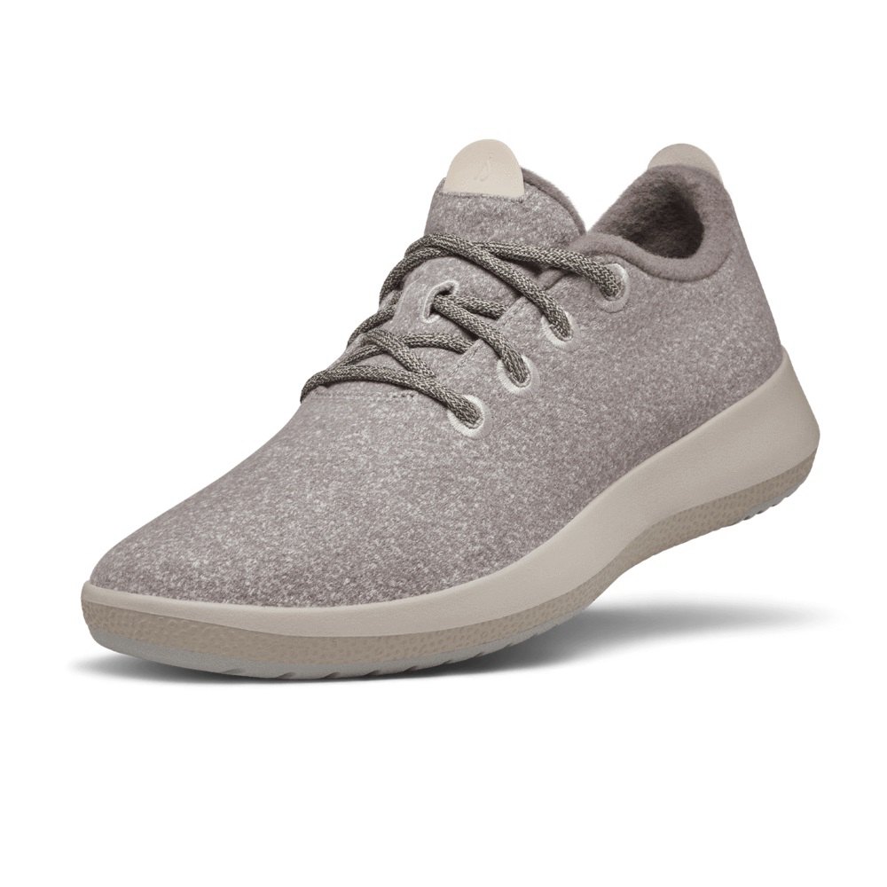 Allbirds Men's Wool Runner Mizzles - Sneakers Grey - AMD142985